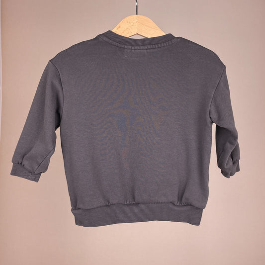 Minories Baby-Sweatshirt mit Eichel-Motiv, Größe 74 – Rückansicht