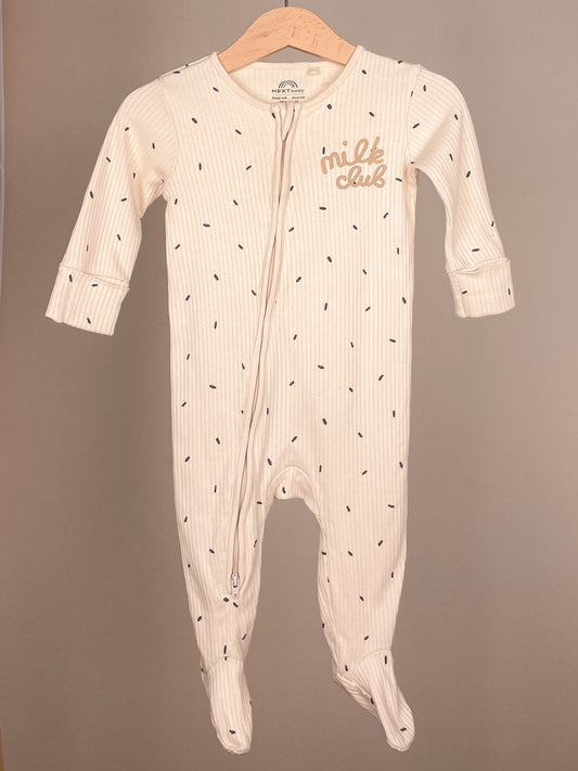 Next Baby Schlafanzug Milk Club – Vorderansicht
