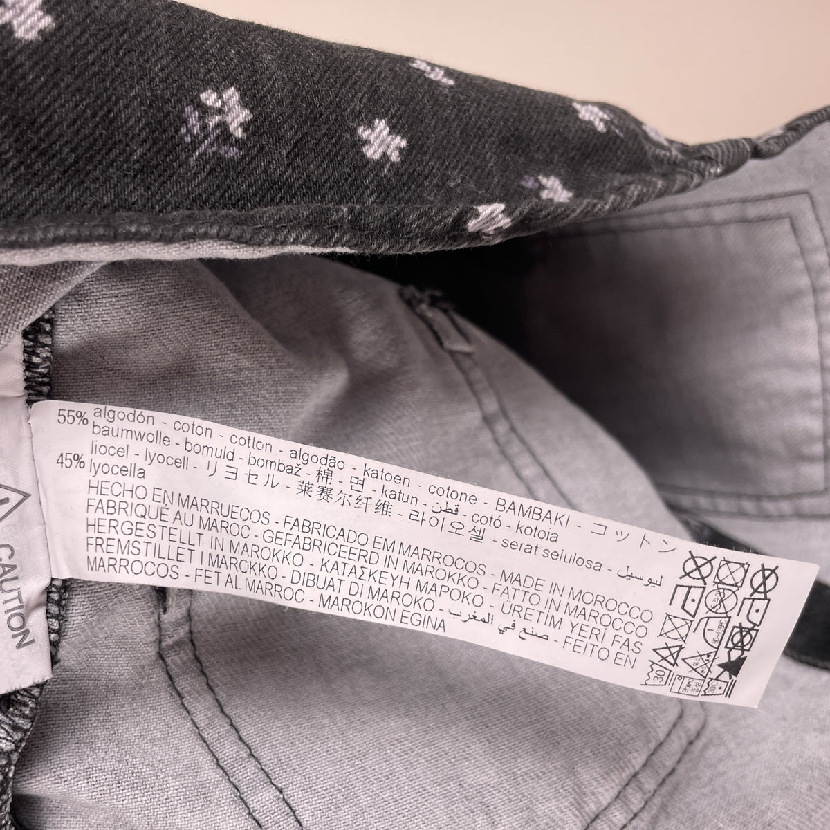 Zara Jacke Größe 98 Materialetikett Baumwolle Lyocell