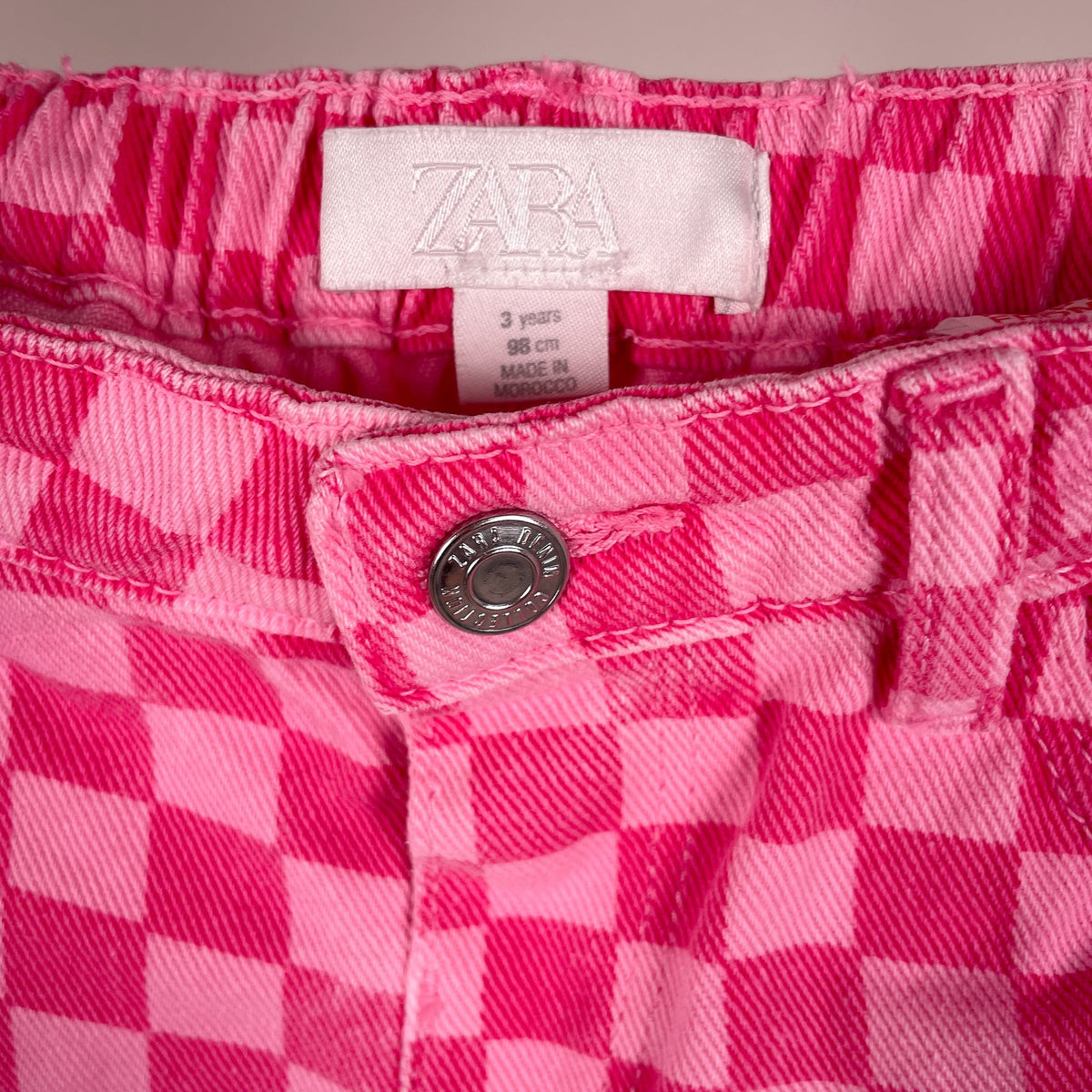 Zara Größenetikett 3 Jahre 98 cm