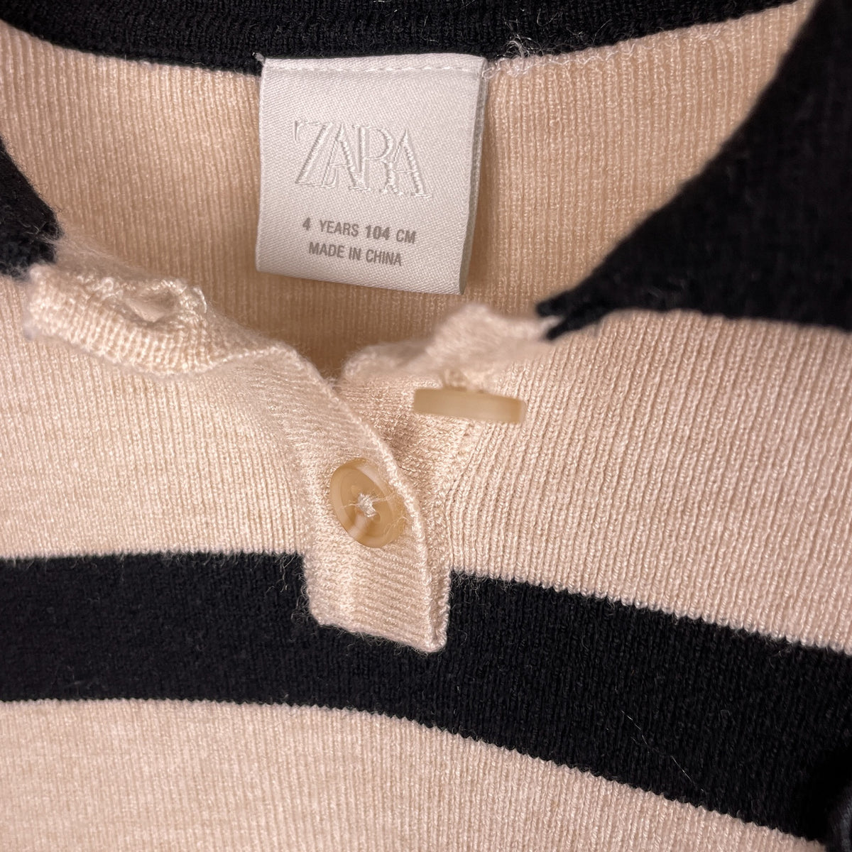 Zara Pullover Größe 104 4 Jahre Etikett