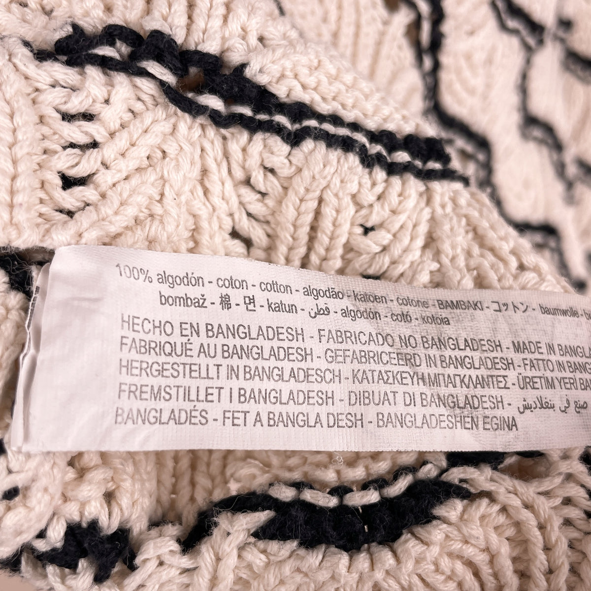 Zara Strickjacke Material 100 Prozent Baumwolle