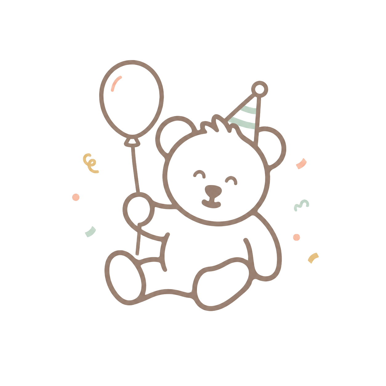 Second Cuties Partyteddy